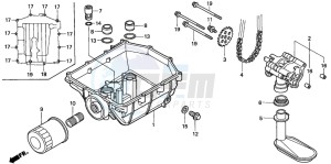 XL1000V VARADERO drawing OIL PUMP