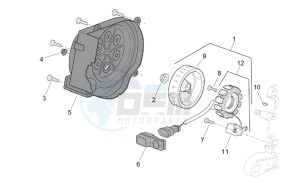 SR 50 H2O (ie+carb.) 03-12 drawing Flywheel