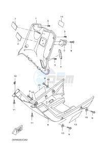 CW50E (2DW1) drawing LEG SHIELD