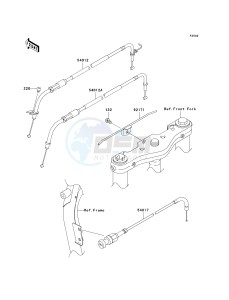 VN 1600 D [VULCAN 1600 NOMAD] (D6F-D8FA) D8F drawing CABLES