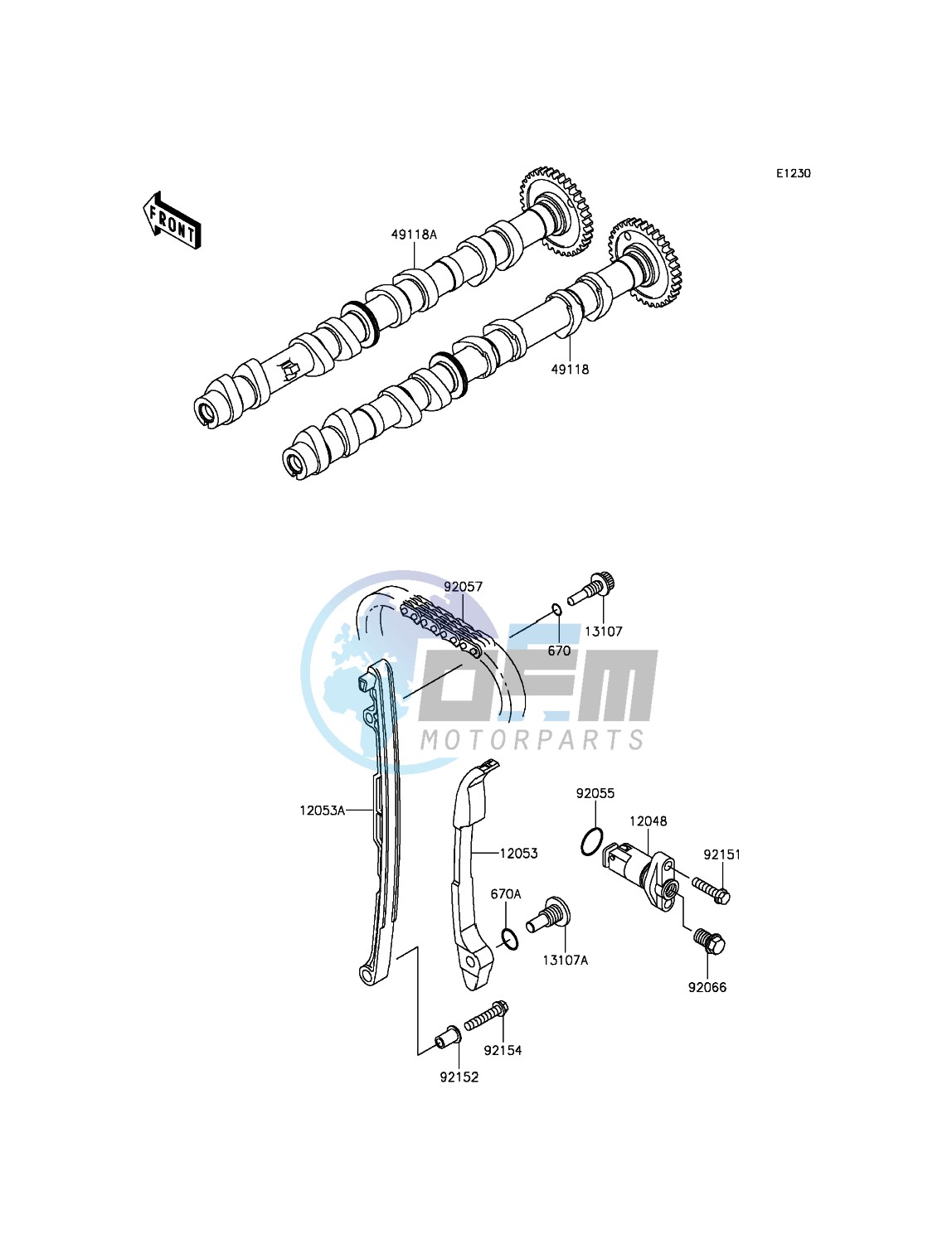 Camshaft(s)/Tensioner