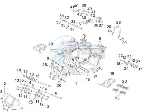 Oregon 250 drawing Frame bodywork