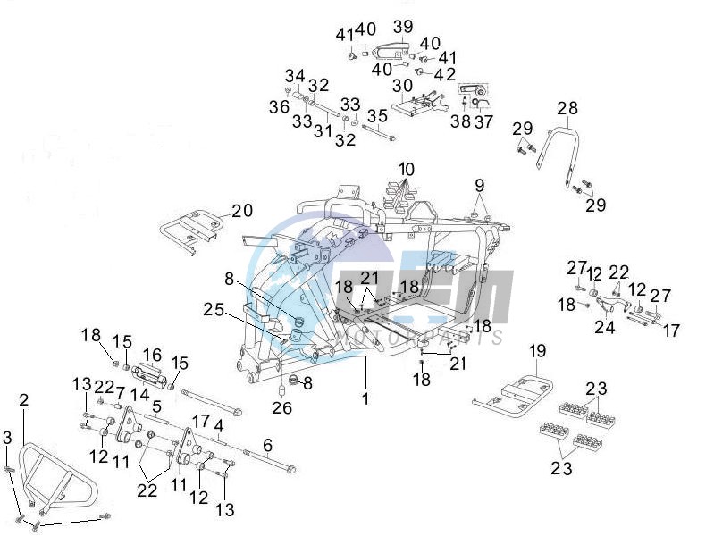 Frame bodywork