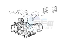 GP1 - 250 CC VTHPS1A1A drawing GASKET SET