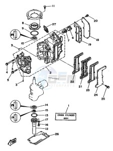 6DEM drawing CYLINDER--CRANKCASE