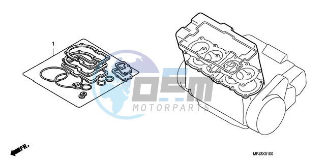 GASKET KIT A