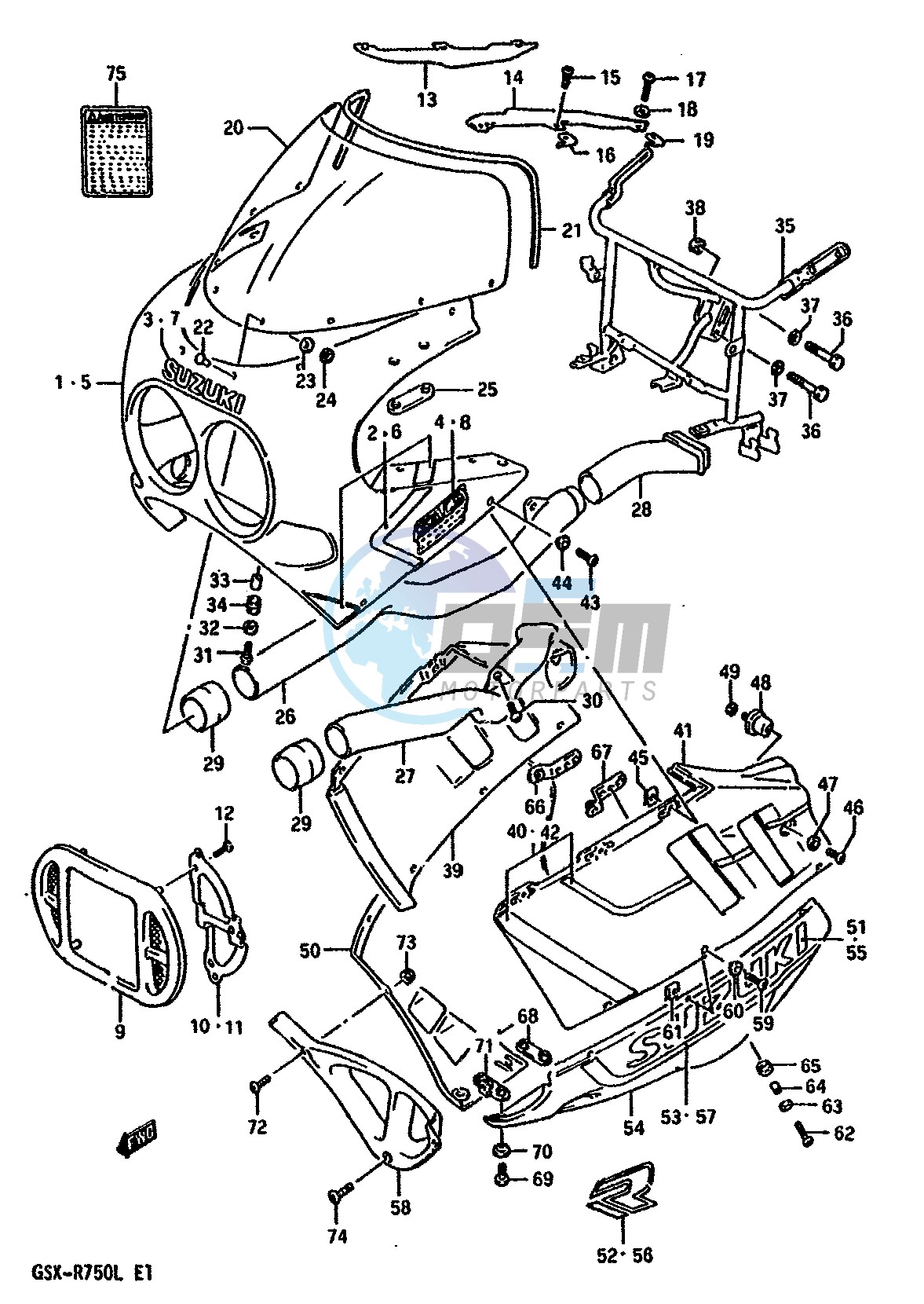 COWLING (MODEL K 7JJ)