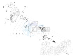 Liberty 150 iGet 4T 3V ie ABS (EMEA) drawing Reduction unit