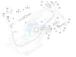 GTS 300 IE ABS E4 (APAC) drawing Locks