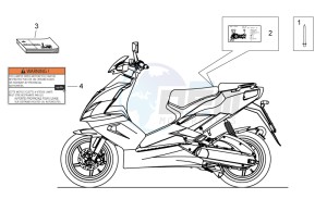 SR 50 carb. my 2014 drawing Plate set and handbook