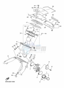 WR250F (BAK9) drawing INTAKE