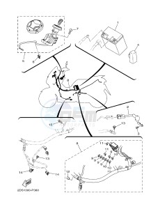 GPD125A GPD125-A NMAX125 (2DS6) drawing ELECTRICAL 1