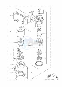 F25DETL drawing STARTING-MOTOR