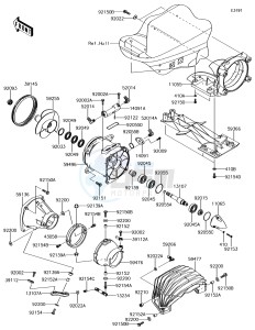 JET SKI ULTRA 310X JT1500LEF EU drawing Jet Pump