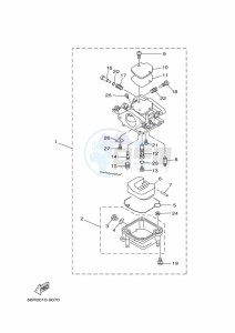 FT9-9DEX drawing CARBURETOR