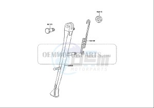 ZRX 1200 (EU) drawing STAND