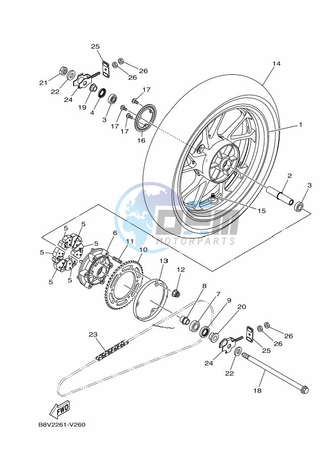 REAR WHEEL