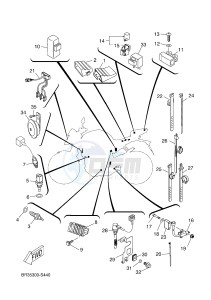 MT125A MT-125 ABS MT-125 ABS (BR35 BR35 BR35 BR35) drawing ELECTRICAL 2