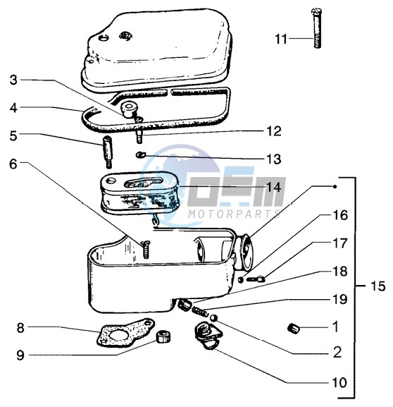 Air cleaner comp. Parts