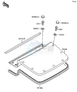 JL 650 A [SC] (A1-A5) [SC] drawing ENGINE HOOD