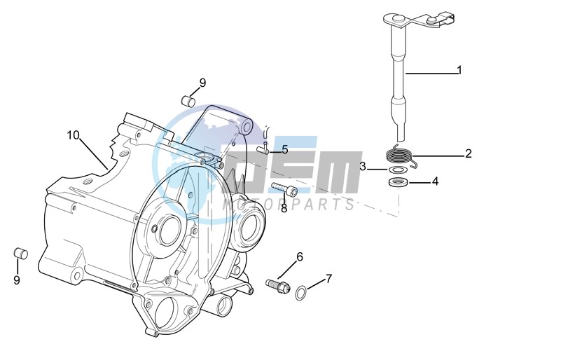 Right crankcase