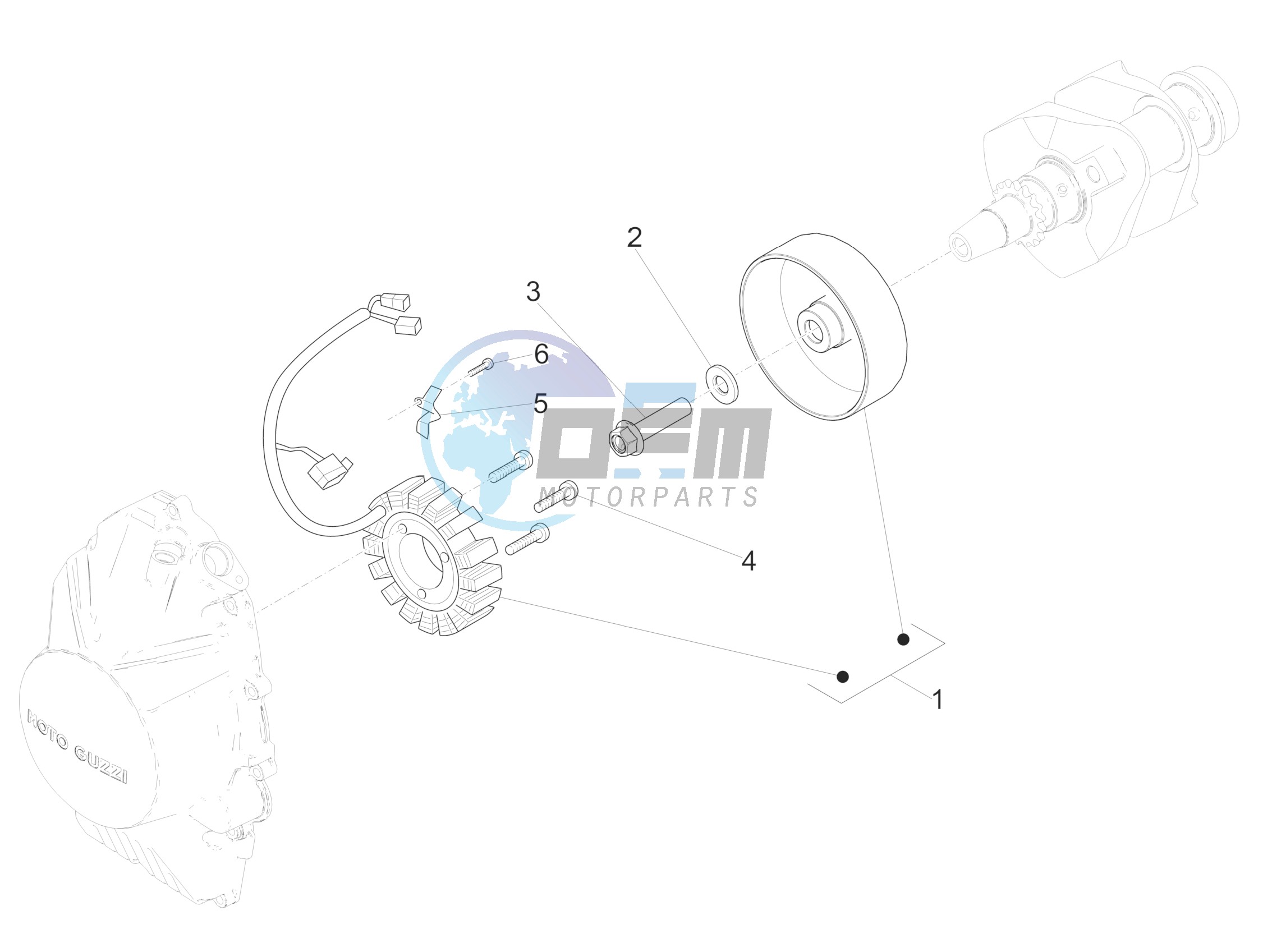 Cdi magneto assy / Ignition unit