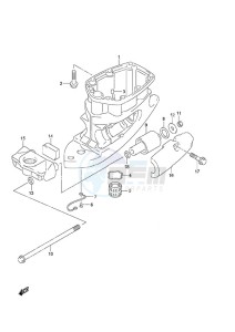 DF 140A drawing Drive Shaft Housing