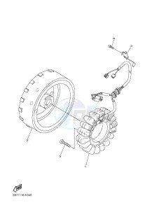 XVS950CU XV950R XV950 R-SPEC (2DX7) drawing GENERATOR