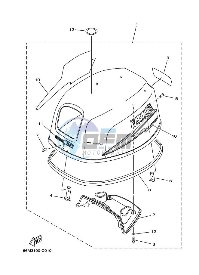 FAIRING-UPPER