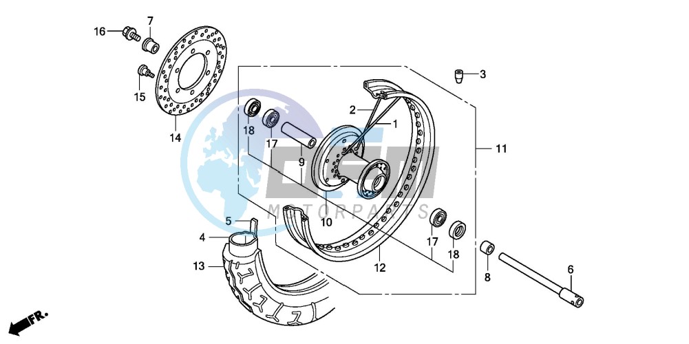 FRONT WHEEL