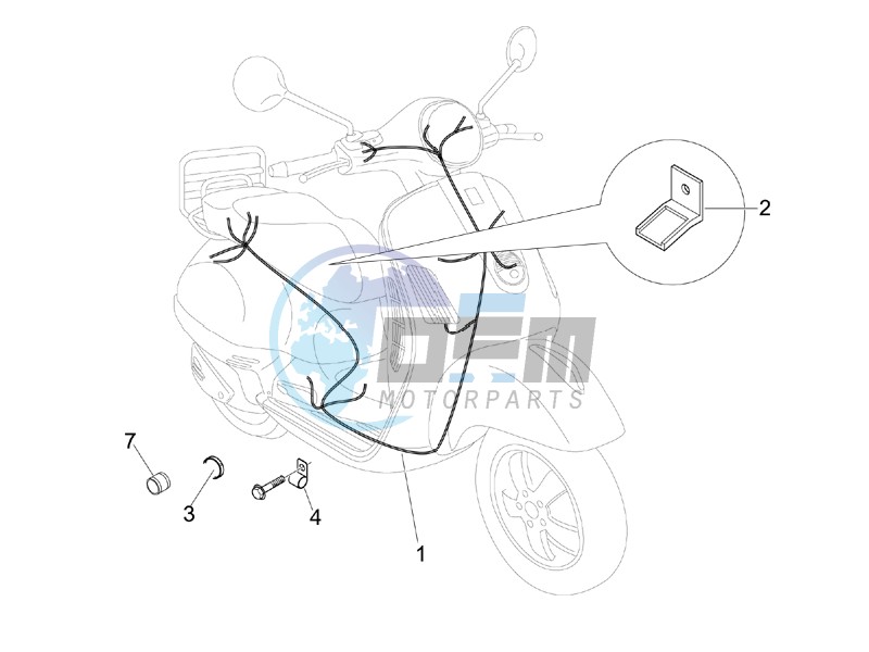 Main cable harness