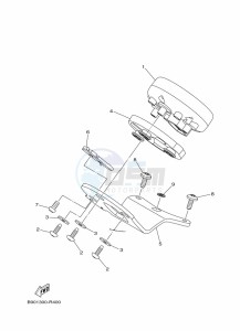 XSR900 MTM850 (BAEE) drawing METER