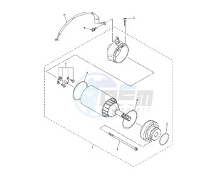 WR F 250 drawing STARTING MOTOR