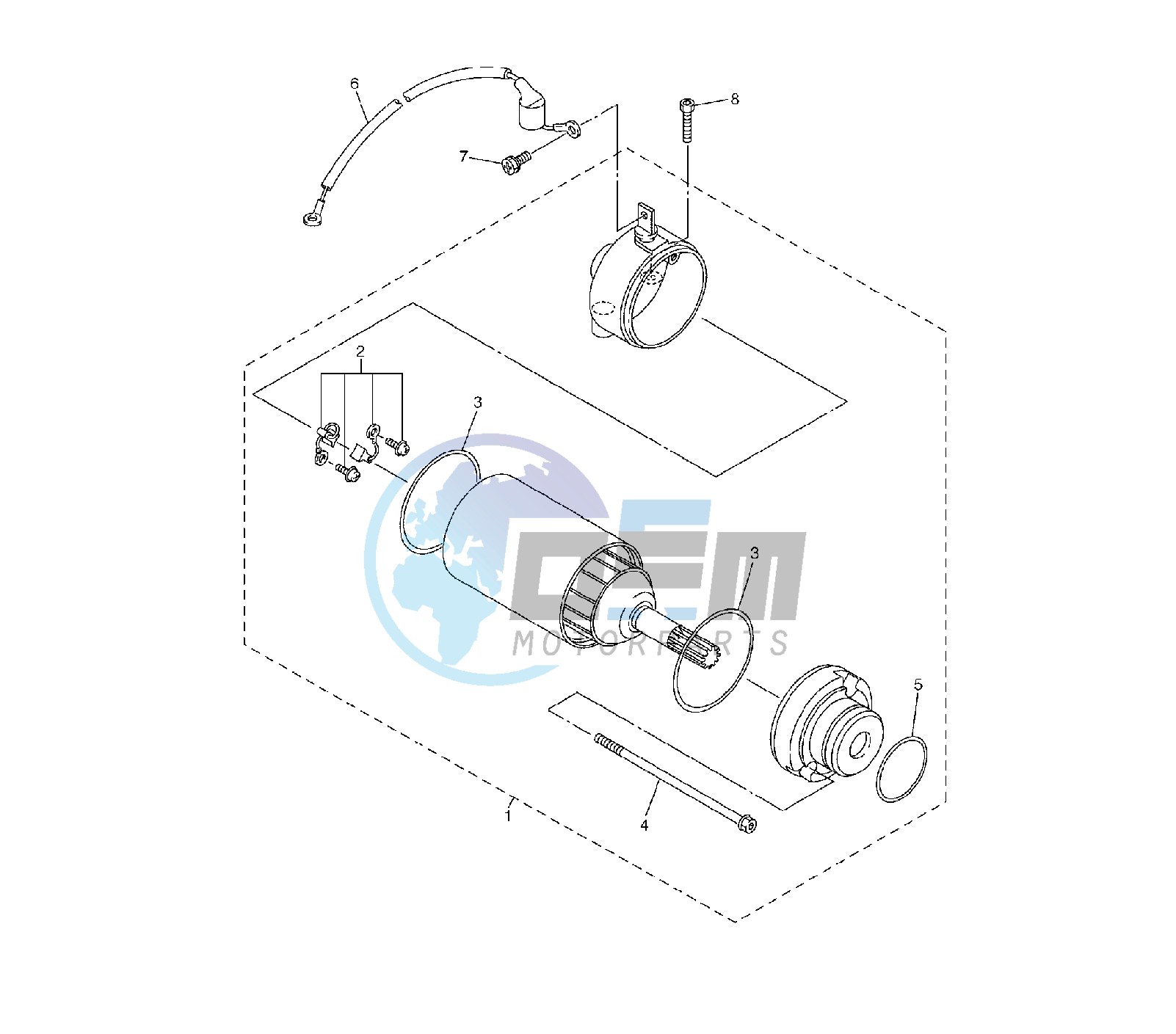 STARTING MOTOR