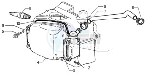 Granturismo 200 L drawing Oil drain valve