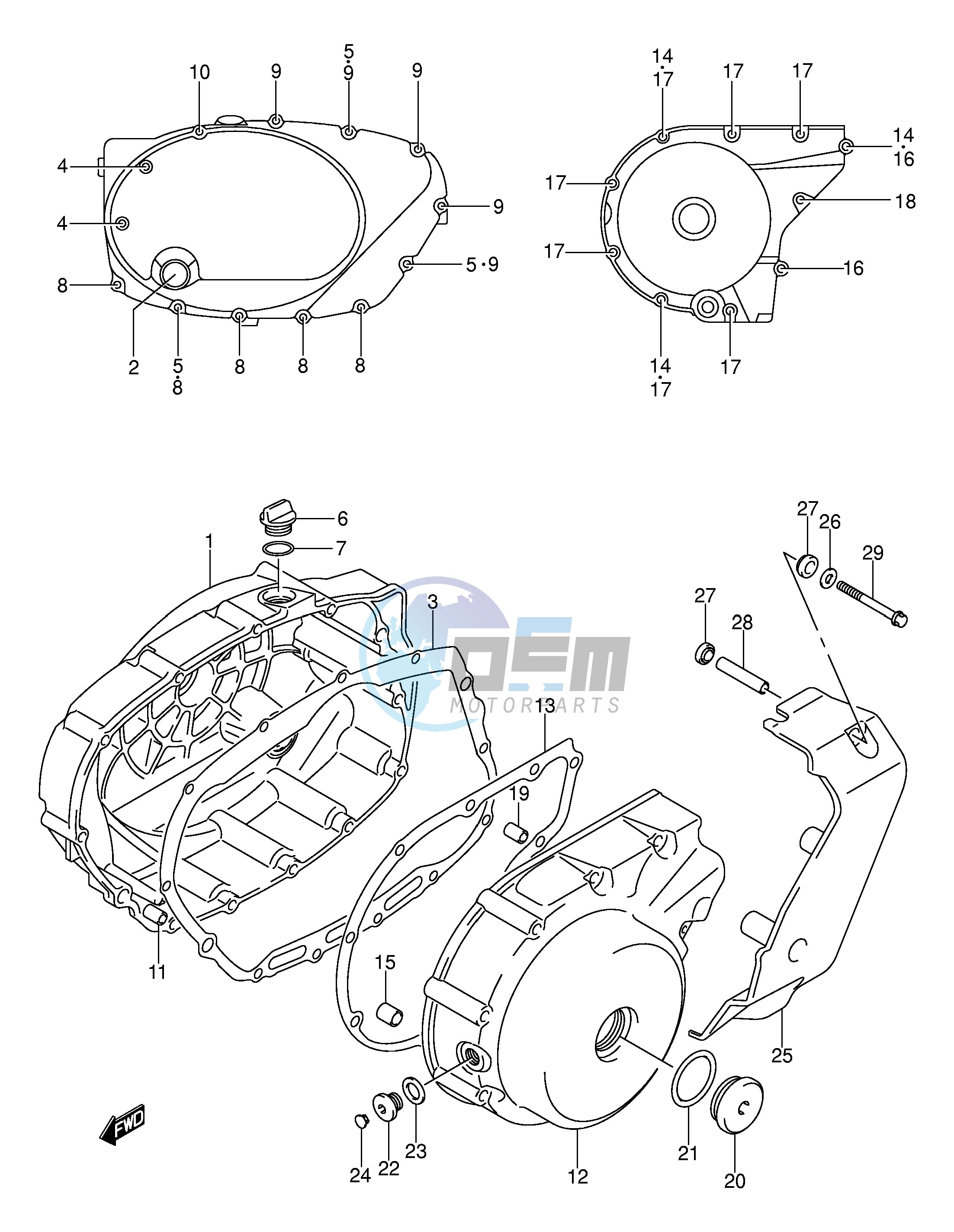 CRANKCASE COVER