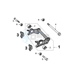 JETFORCE 50 R DARK SIDE drawing ENGINEMOUNT