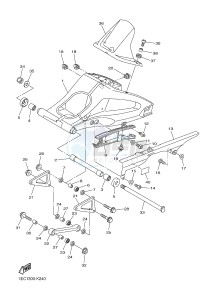 FZ1-S FZ1 FAZER 1000 (1CAM) drawing REAR ARM