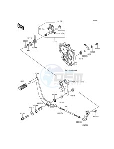 VULCAN S ABS EN650BGFA XX (EU ME A(FRICA) drawing Gear Change Mechanism