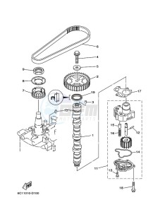 F40D drawing OIL-PUMP