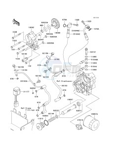 VN 1600 F [VULCAN 1600 MEAN STREAK] (6F) F6F drawing OIL PUMP_OIL FILTER