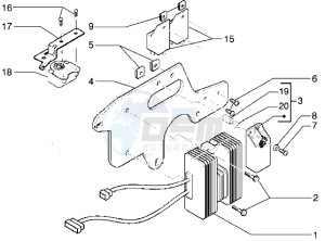 X9 500 drawing Electric devices - Voltage regulator