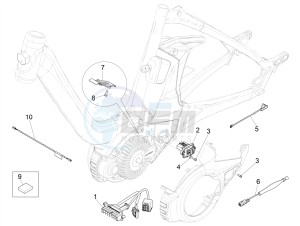 Wi-Bike Uni Mech Comfort 2017 (NAFTA) drawing Main cable harness