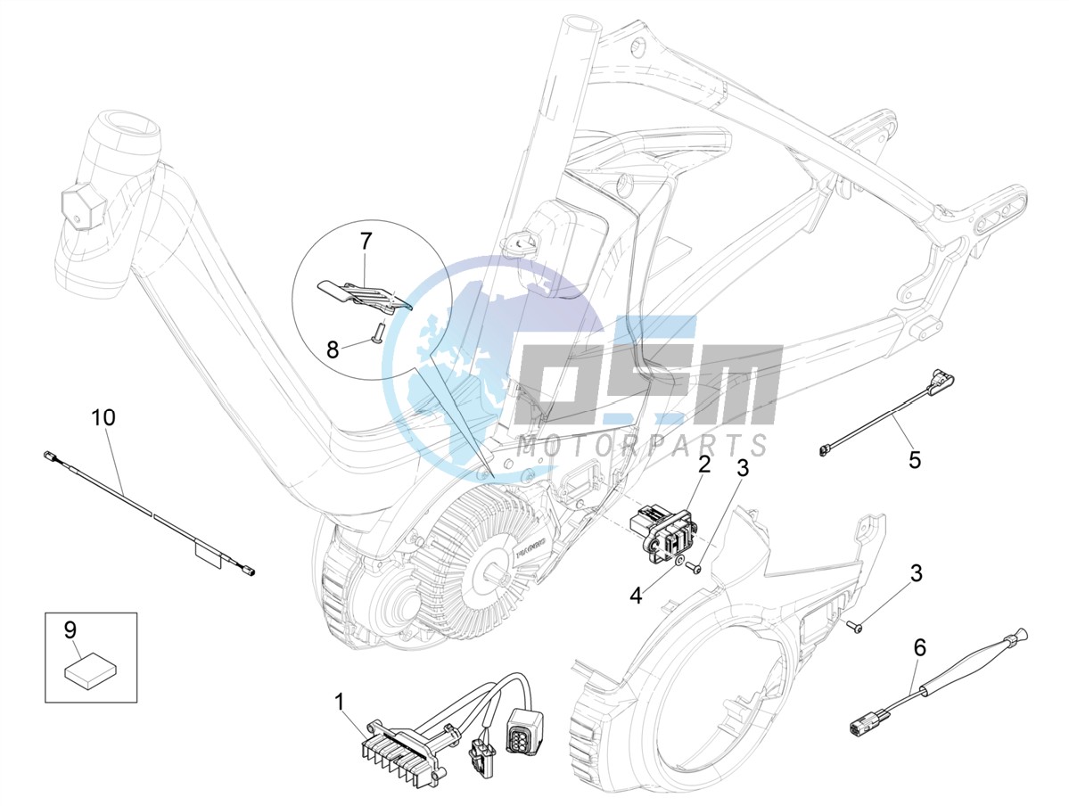 Main cable harness