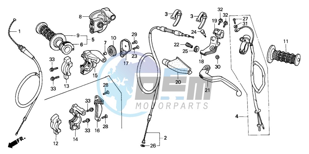 HANDLE LEVER/SWITCH/ CABLE