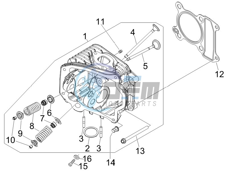 Head unit - Valve