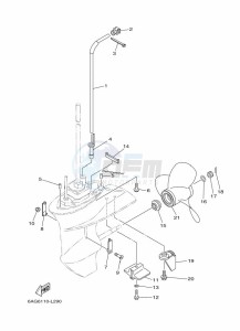 F20BMHS drawing LOWER-CASING-x-DRIVE-2