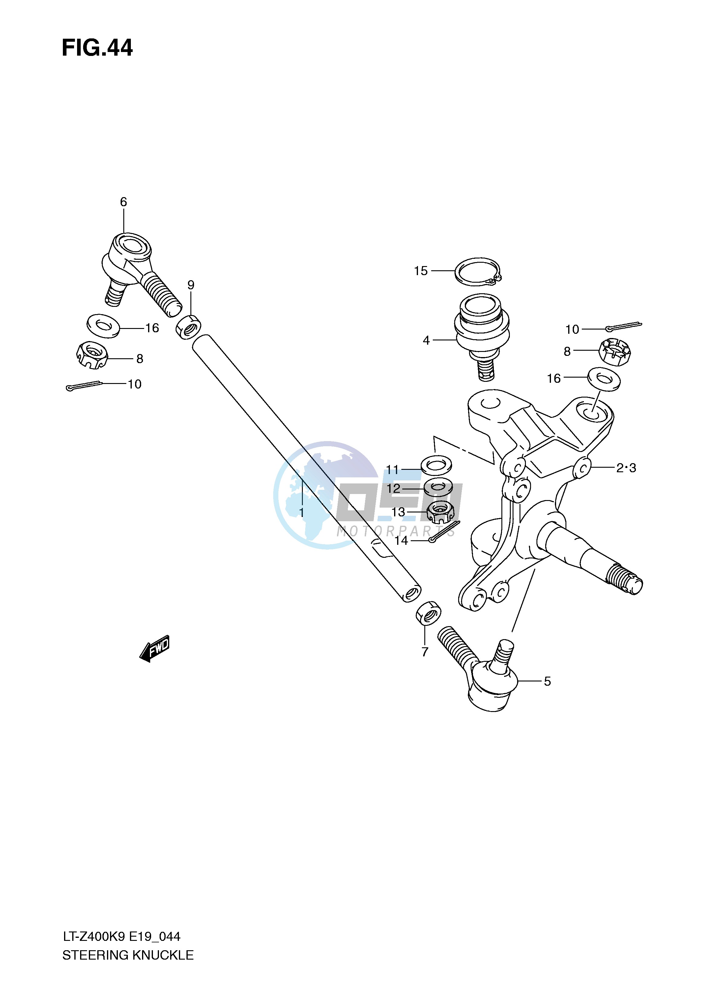 STEERING KNUCKLE