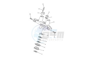 FZ6 600 drawing STEERING