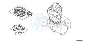 TRX250TMB drawing GASKET KIT A